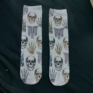 Halloween Skeleton Socks